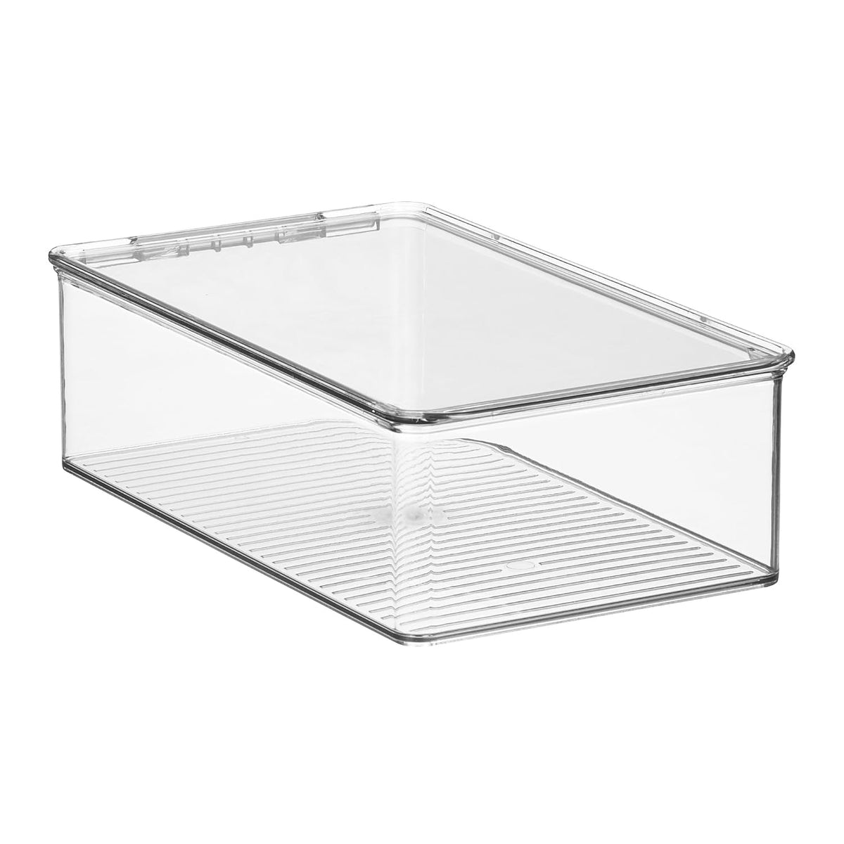 Caja de zapatos para armario - Zapatos de tacón de cuña transparentes