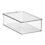 Caja de zapatos para armario - Zapatos de tacón de cuña transparentes