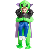 Disfraz inflable de alienígena para niño