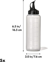 OXO Good Grips Chef’s Squeeze Bottles – 5-Pack