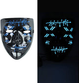 MÁSCARA DE PURGA LED-AZUL CIELO
