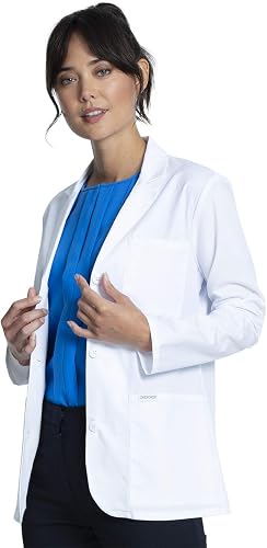 28" Consultation Coat White