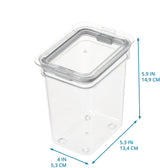 iD Fresh Small Tall Dry Goods Bin Clear
