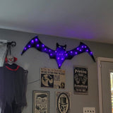 Bat w/Light  27.6" x 18.1" x 2"