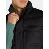 Chaleco acolchado  Chaleco acolchado con bolsillos  Negro