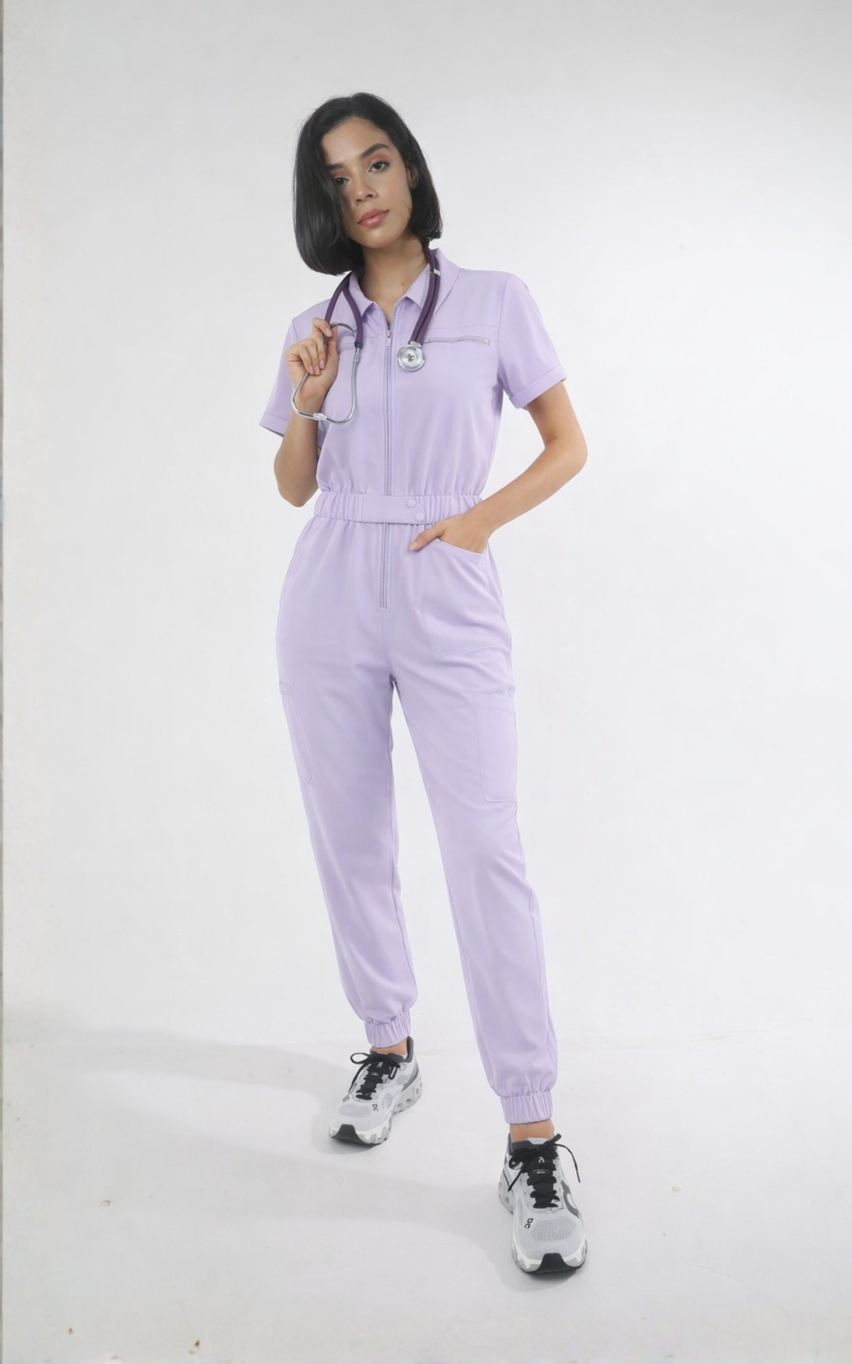 Uniforme mono lavanda