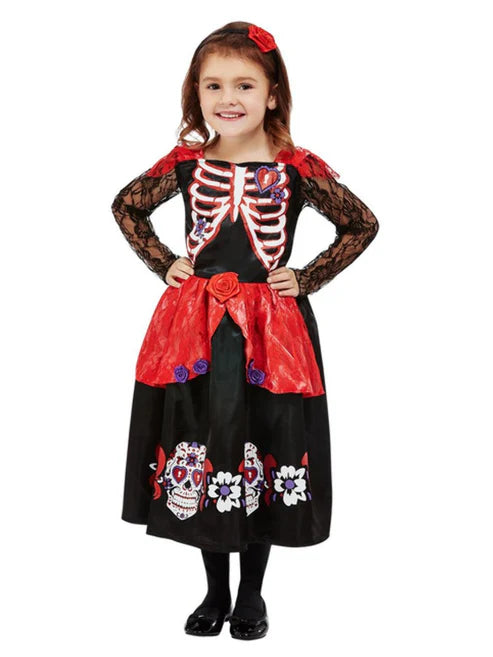 Disfraz de Día de Muertos para bebé/niño pequeño
