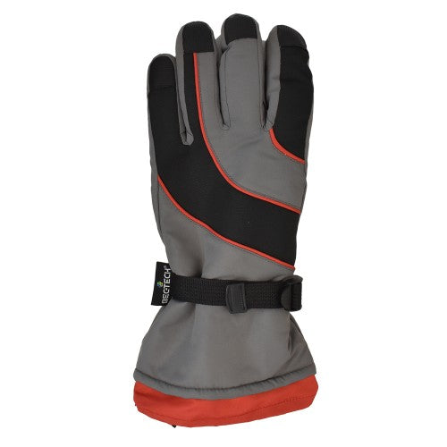 GUANTE DE SNOWBOARD MASCULINO BEC-TECH TUSSER ROJO