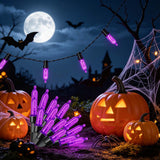 10 luces de cuerda con la cara de Ghostface