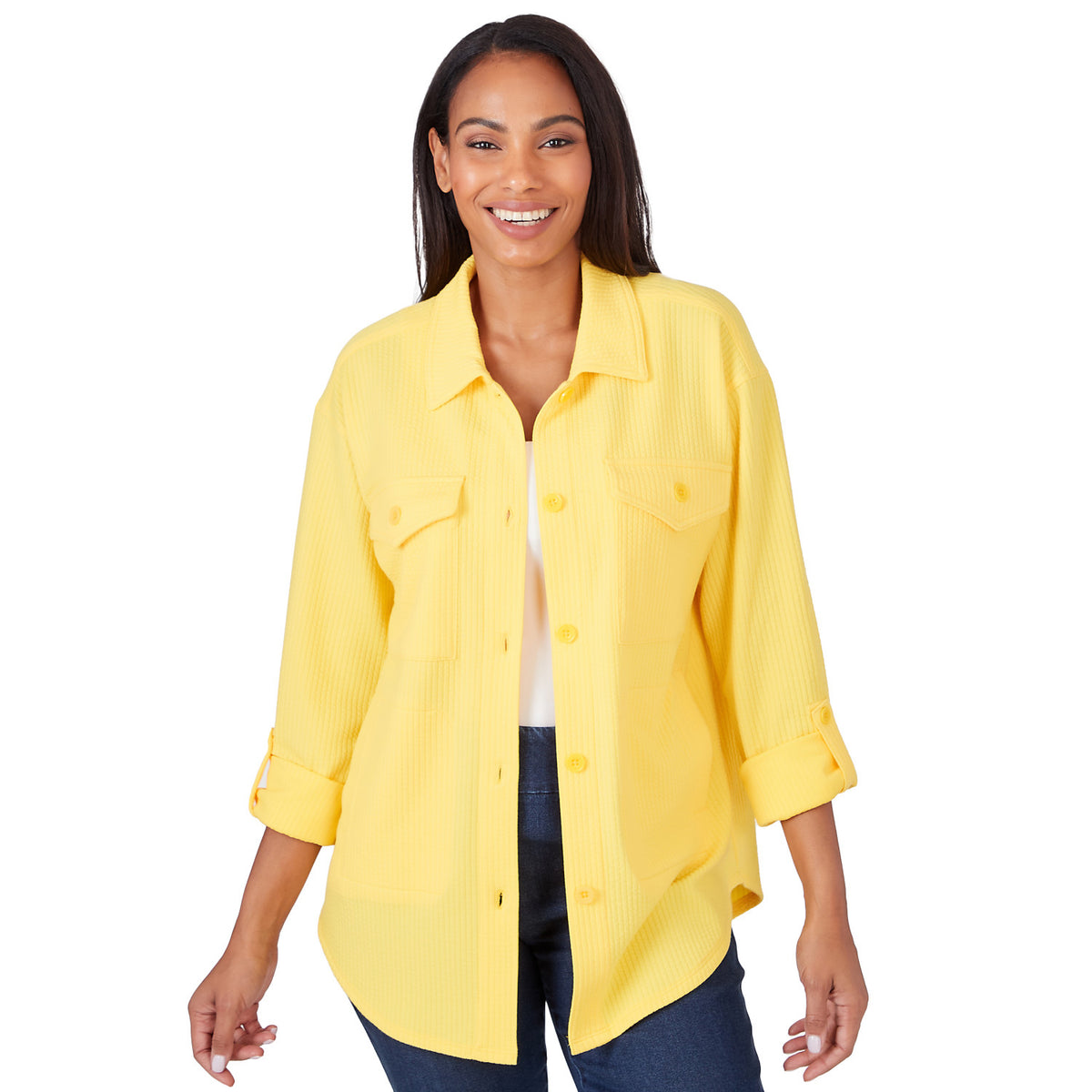 Chaqueta camisera otomana Horizon Cable - Ruby Rd