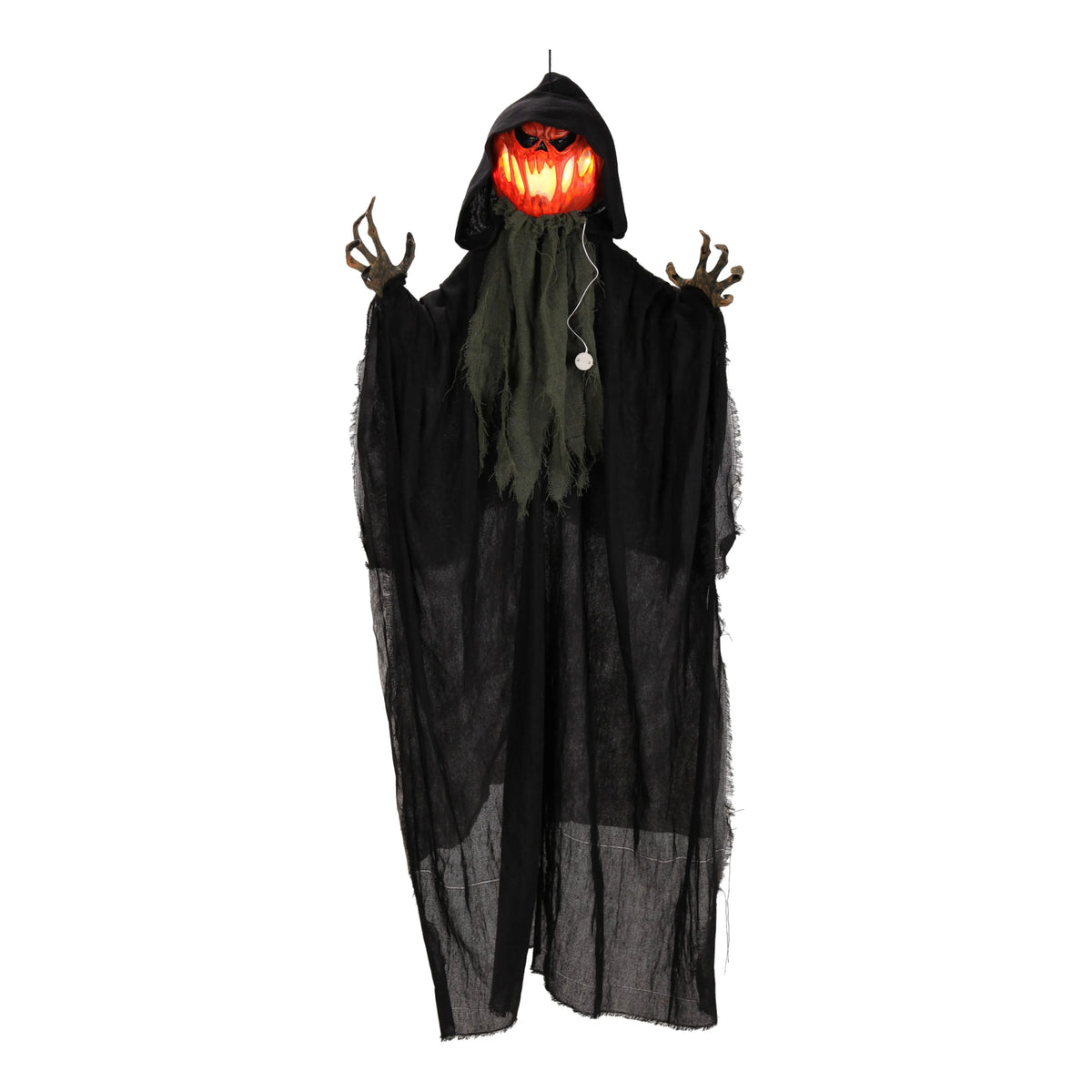 Hombre calabaza Sonic colgante de 4 pies