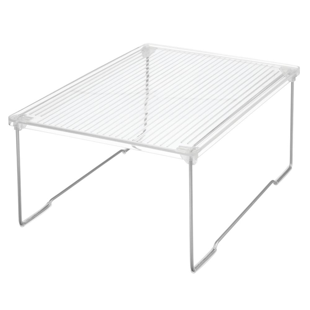 Bath Stacking Shelf Clear
