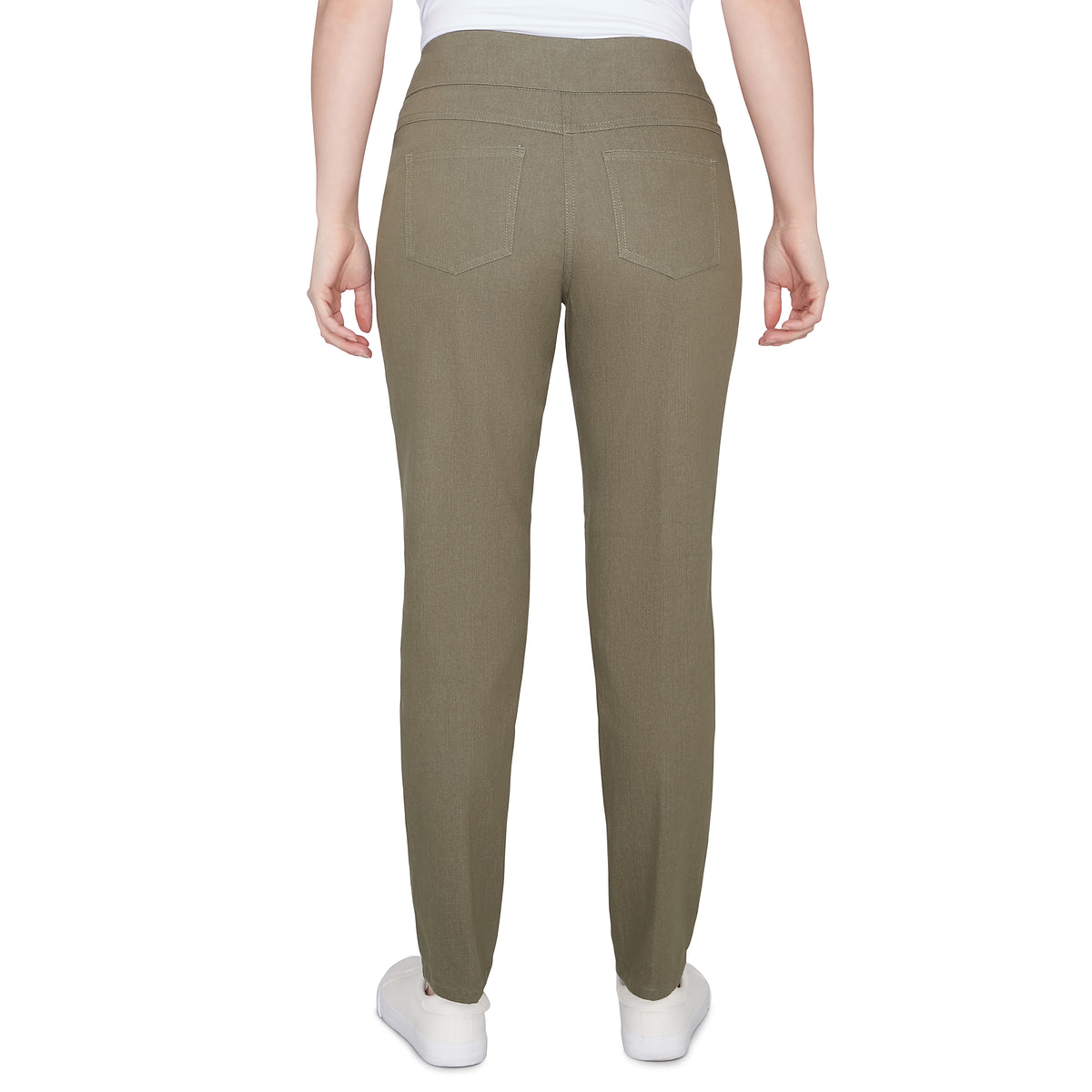Pantalón de mezclilla de color oliva - Ruby Rd