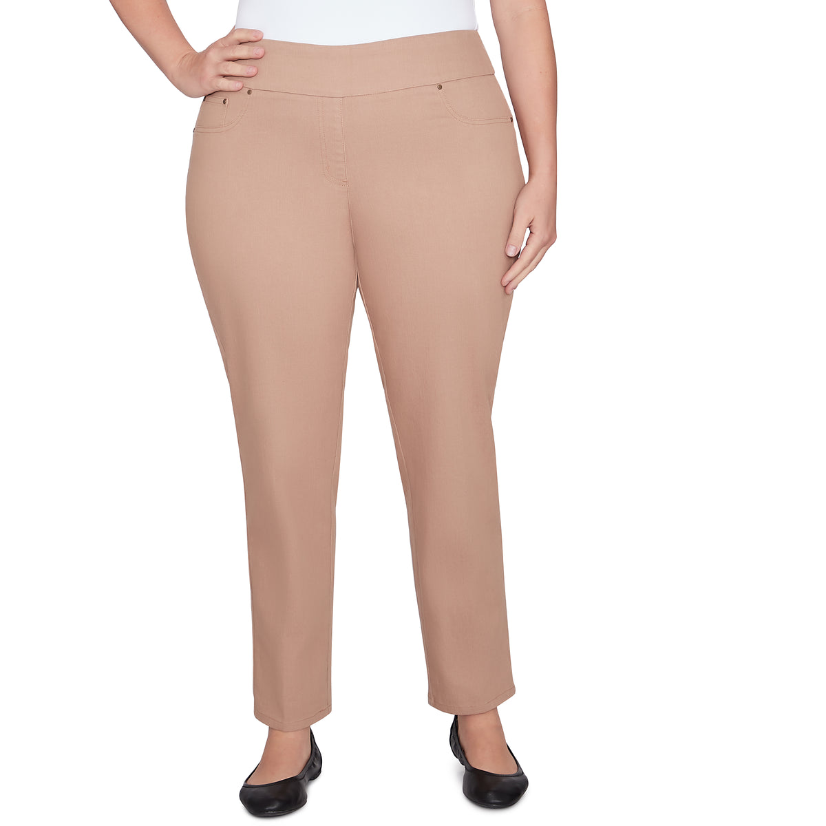 Pantalón de mezclilla de color talla grande Taffy Multi - Ruby Rd