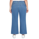 Jeans Anchos de Bota Plus de Stovepipe Índigo claro - Ruby Rd
