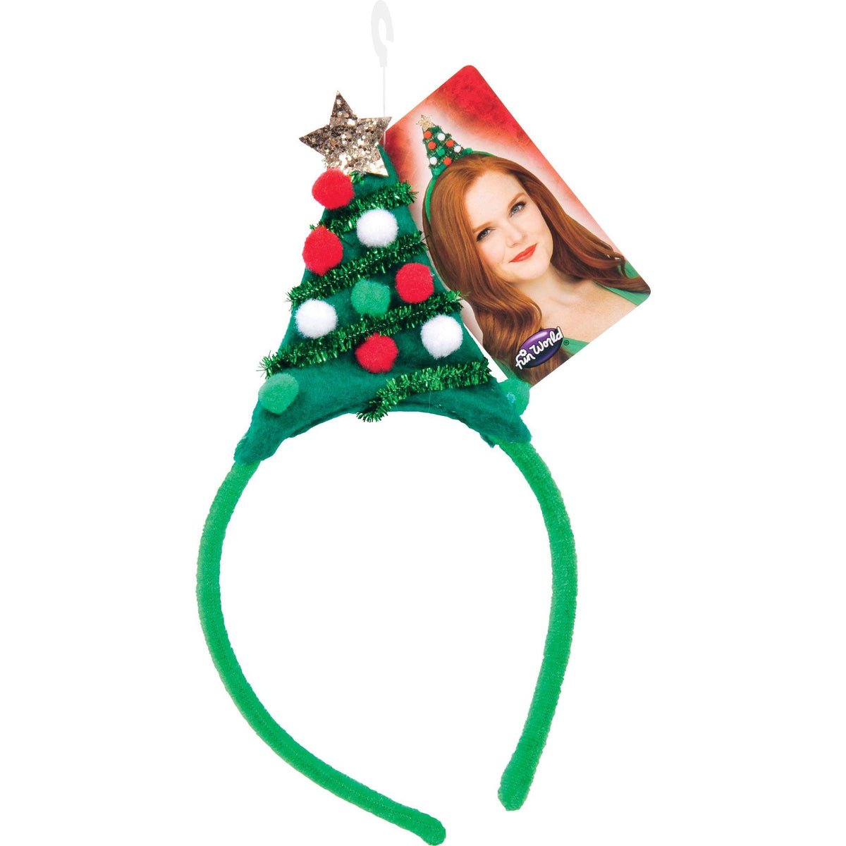 Árbol de Diademas Navideñas
