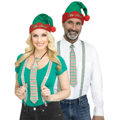 Kit de tirantes Holly Day Rayas verdes - Elfin' Around