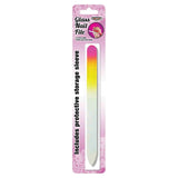 Glass Nail File w/White Sleeve