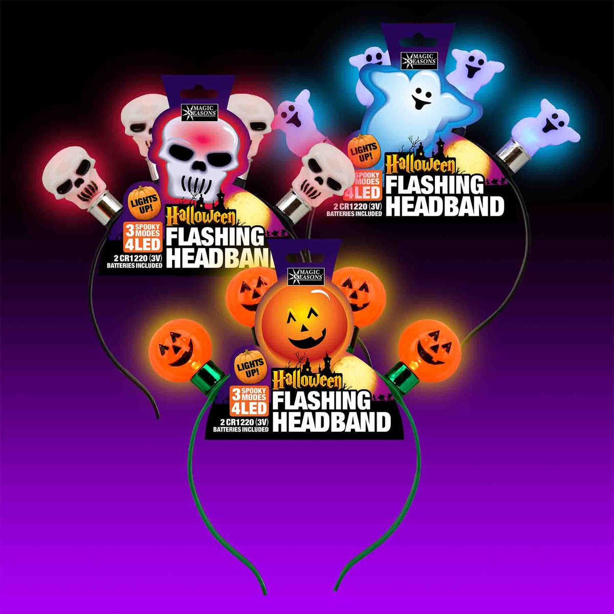 Diademas LED de Halloween