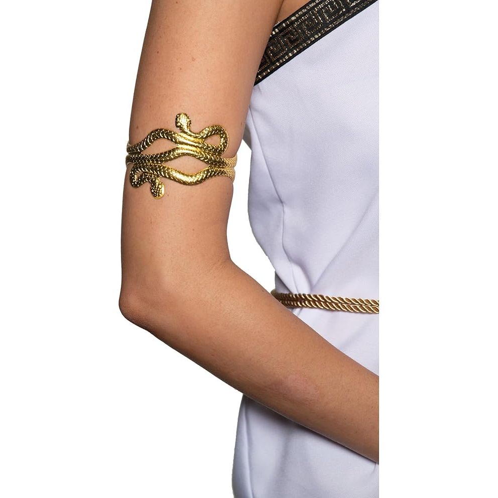 Brazalete de oro de serpiente