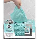 Caja de paños de microfibra (50 unidades) Menta