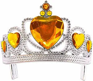 Yellow Heart Tiara