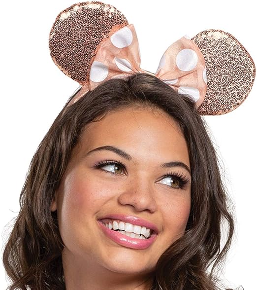 Kit para adulto de Minnie oro rosado