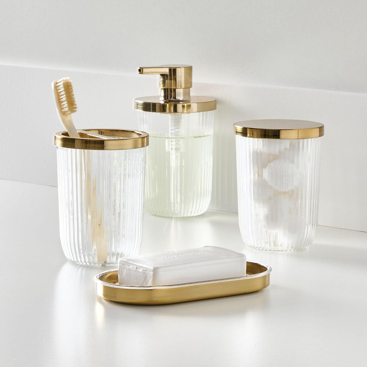 Glass Toothbrush Holder