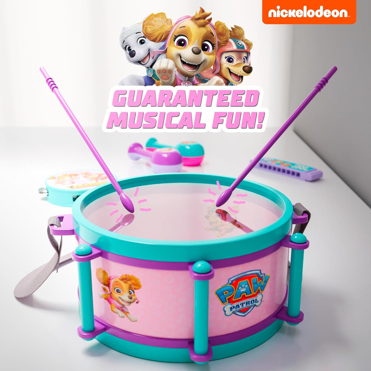 Paw Patrol Niñas Batería de 7 Piezas