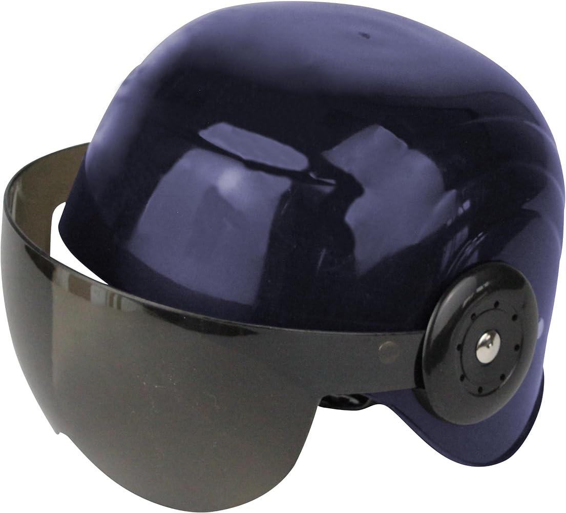 Casco de piloto de combate azul marino básico para niño