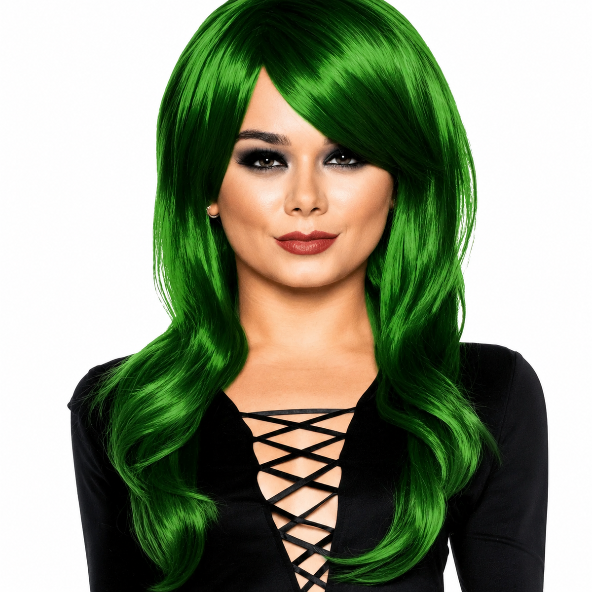 Peluca Sassy verde