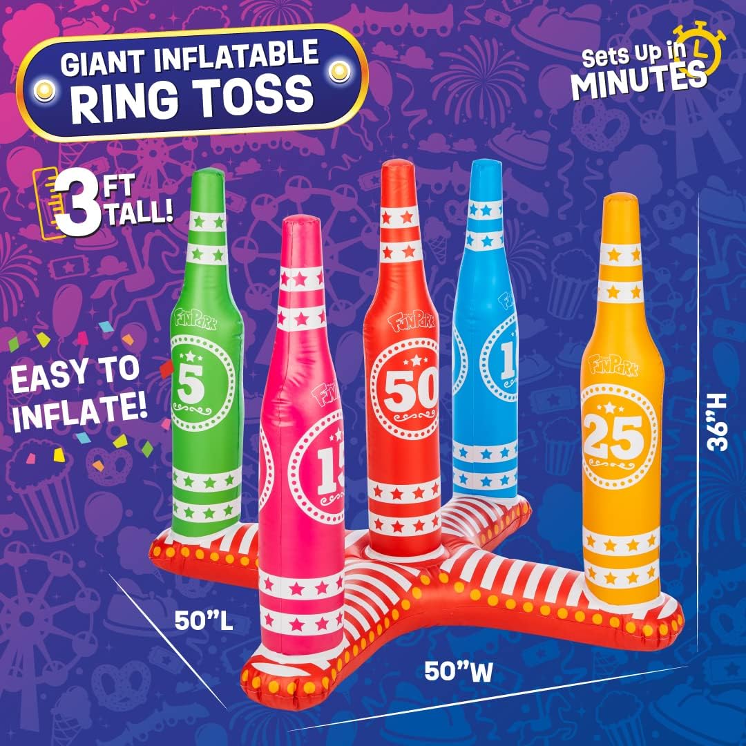 Flybar Amusement Fun Park Ring Toss