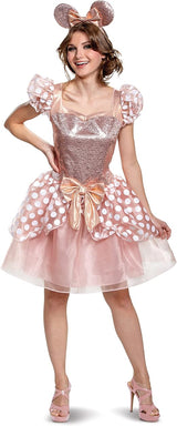 Rose Gold Minnie Deluxe Adult
