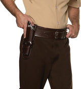 Funda de vaquero individual marrón