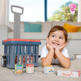 Carrito de compras grande de juguete