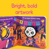 Libro de perritos de juguete del Día de los Muertos