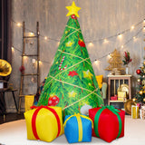 Árbol de Navidad hinchable de 2,13 m