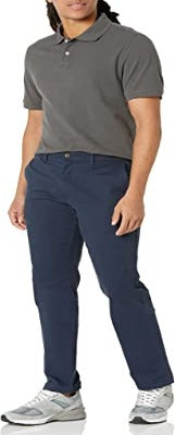 Casual Dark Blue Men's Pants