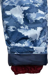 Printed Camo Snowsuit Dark Navy