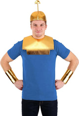 Kit de Sombrero, Cuello y Puños de Kronk de "Las Nuevas Locuras del Emperador"