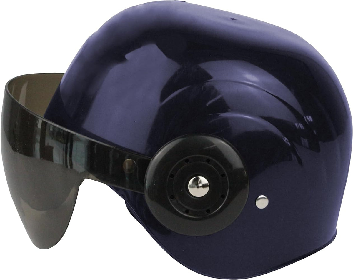 Casco de piloto de combate azul marino básico para niño