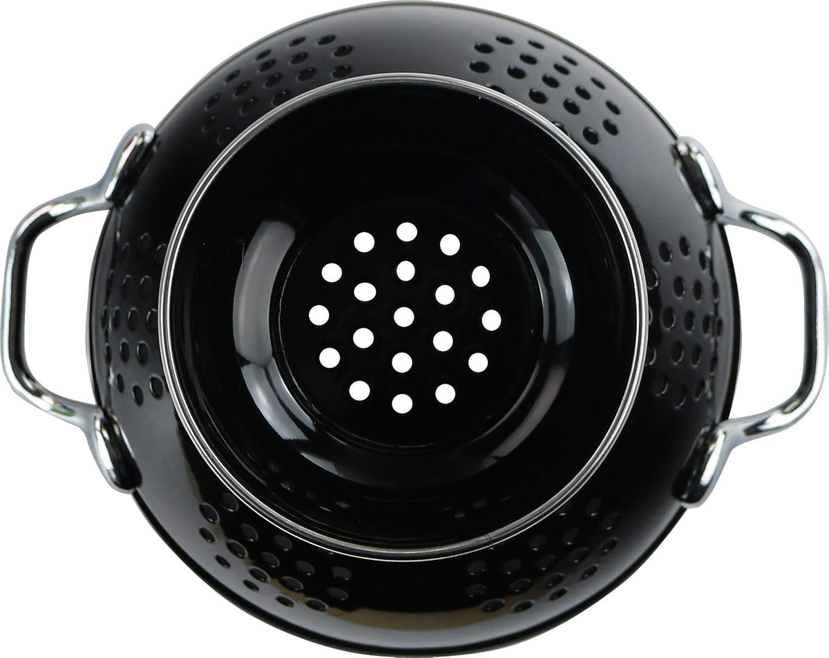 Colador de 1,5 cuartos negro