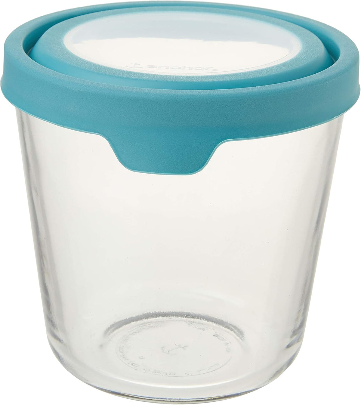 Envase de Vidrio para Alimentos, Alto de 1.65 L, Azul Mineral