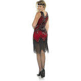 Flapper rojo escarlata