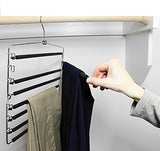 8-tier folding clothes rack