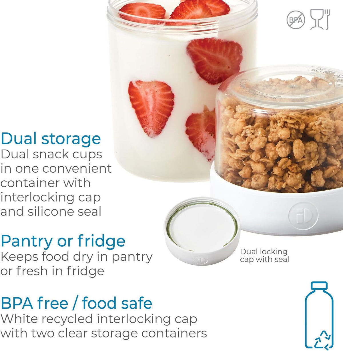 iD Fresh Medium Stack n' Snack
