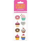 Cupcakes & Donuts Sticker Set
