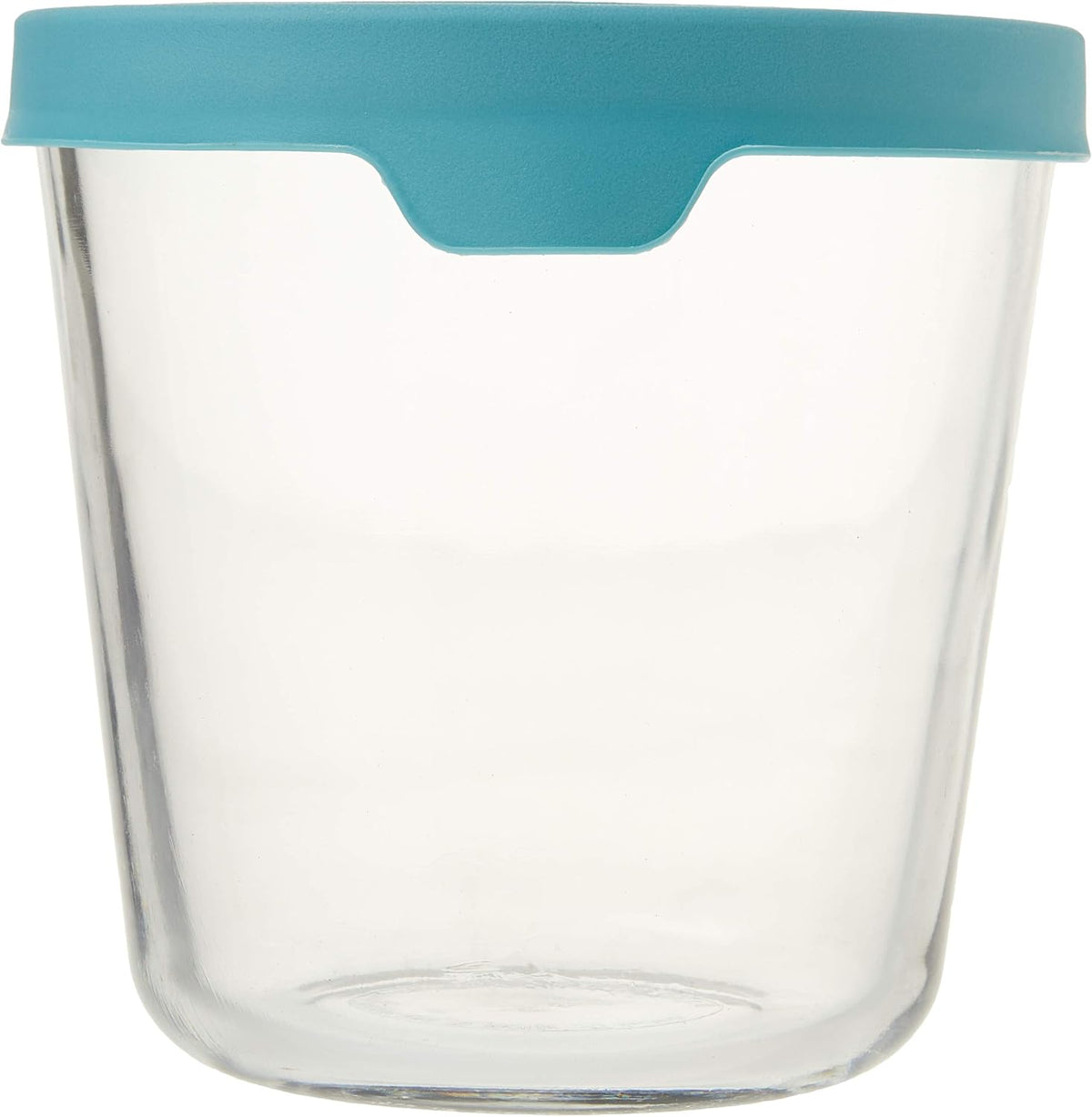 Envase de Vidrio para Alimentos, Alto de 1.65 L, Azul Mineral