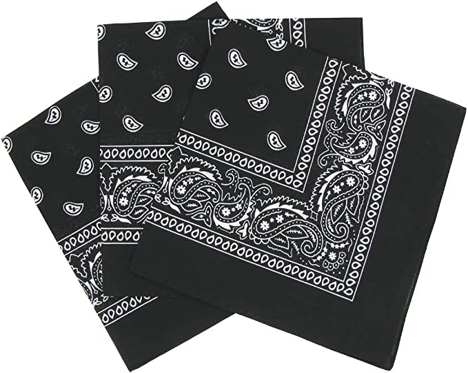 4 Basic Bandana Colors