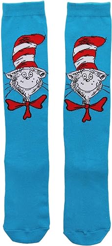 Los calcetines hasta la rodilla de disfraz del Gato con Sombrero